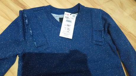 Trblietavá mikinka 128/134, reserved,128 / 134