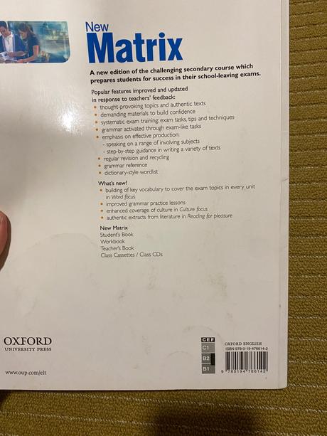 Matrix intermediate, 