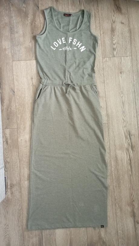 Teplákové maxi šaty xxs (už s poštovným), 170