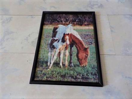 Obrázok kone - puzzle, 