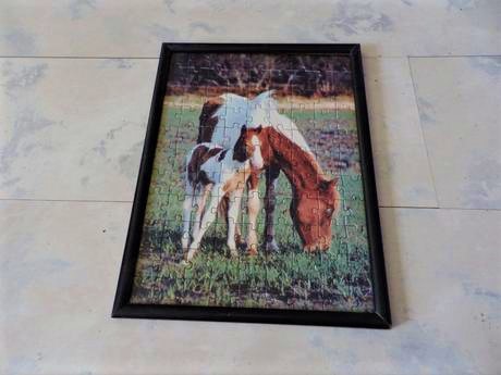 Obrázok kone - puzzle, 