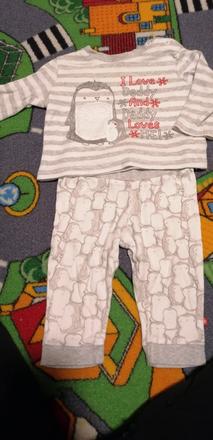 Pyžamo veľkosť 3-6mesiacov, f&f,62