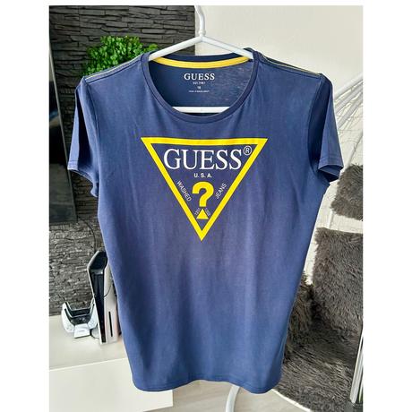 Chlapčenské guess tričko modrej farby, guess,164