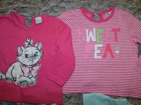 Baliček -trička velkost 74, 68–80