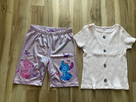 Kratasy stich + zadarmo tricko, kik,128