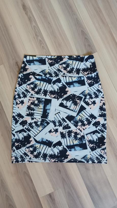 Vzorovaná sukňa, river island,m