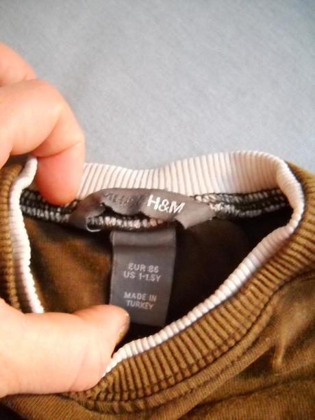 Štýlové tričko pre fešáka, h&m,80