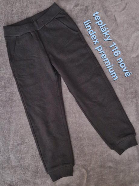 Tepláky 116 premium, lindex,116