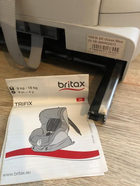 Autosedacka romer britax trifix, 9-18kg, römer