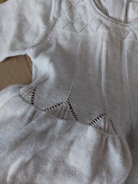 Jemné upletové šaty- super, f&f,86