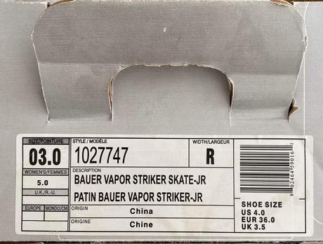 Bauer korčule na hokej, bauer,36