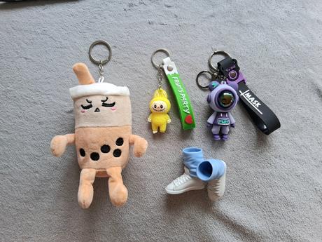 Lafufu kľúčenka hračka kozmonaut ako nová, 