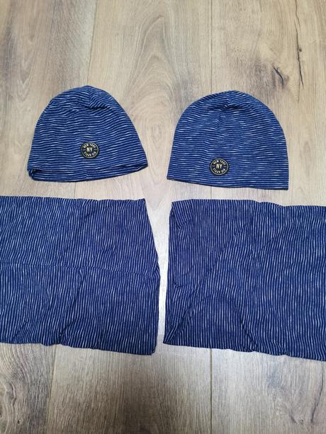 Ciapka+nakrcnik 2x, h&m,122