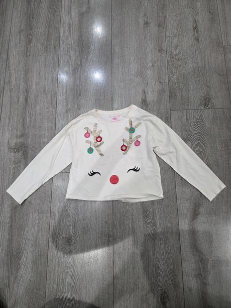 Tričko crop top vianočné, f&f,122