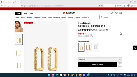 Náušnice so zirkónovými kameňmi 1, 