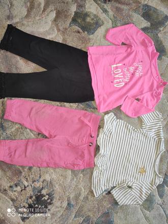 Balík 4 ks veľkosť 74, 68–80