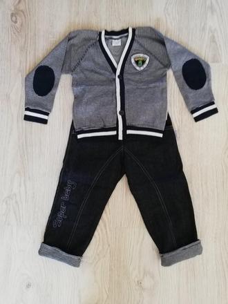 Komplet-sveter+rifle vel. 92, richelieu,92