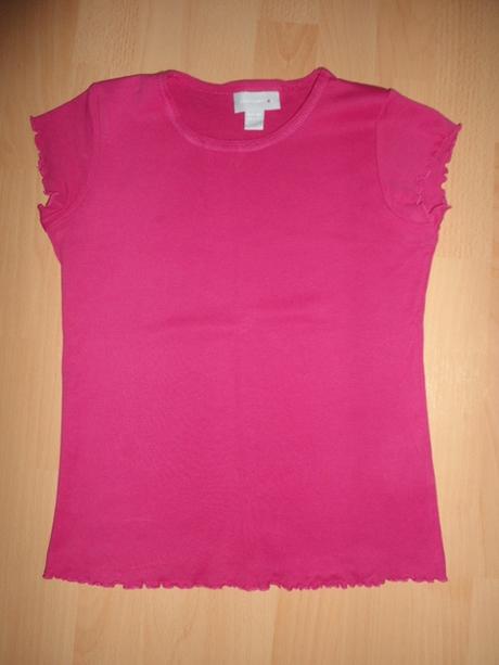 Tmavoruzove tricko, h&m,152