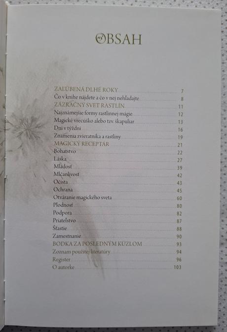 Magická sila bylín, 
