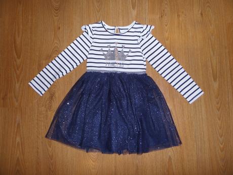 Šaty s tylovou sukňou princess, primark,128