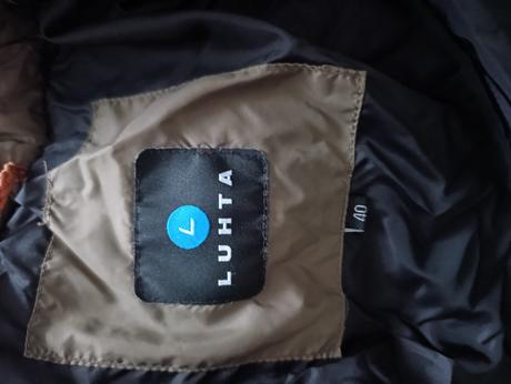 Zimná dlhá bunda luhta 40, l