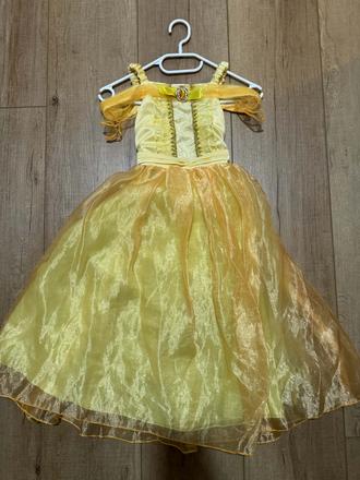 Kostym bell kraska a zviera, princeznovske saty, 