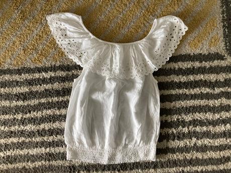 Letný top s volánom 140/146, 140