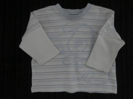 Balík tričiek s dlhým rukávom 6ks, 50–62