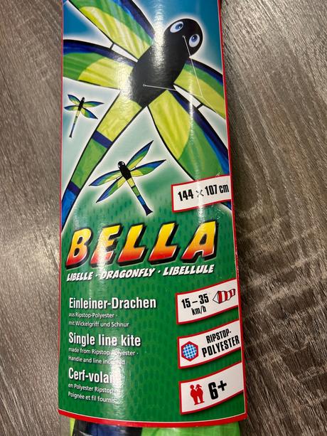 Šarkan vážka bella nový,