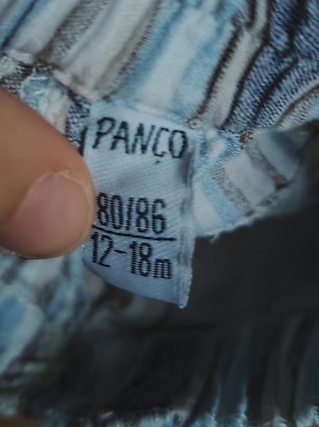 Letné nohavice s ľanom, 80