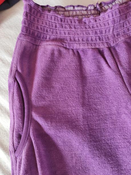 Tepláky velúrové č. 110/116, 110