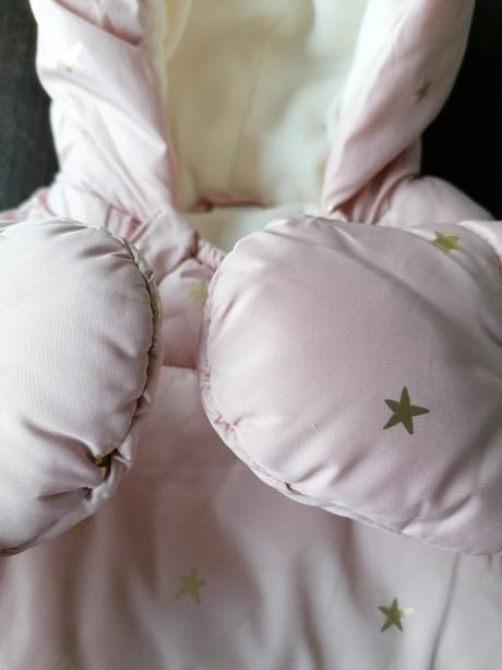 Ružový overal / fusak, h&m,62