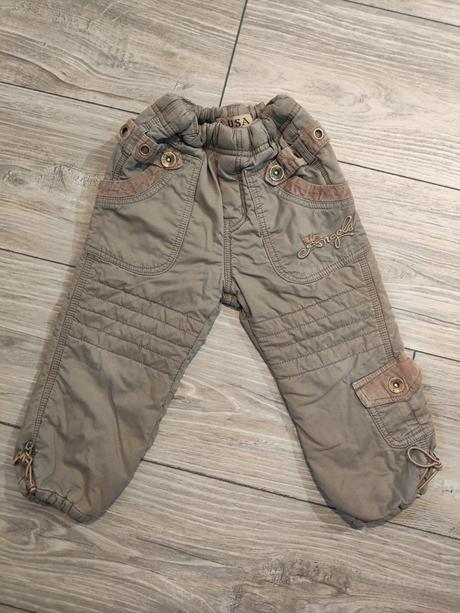 Zateplené nohavice 86/92, lusa,86