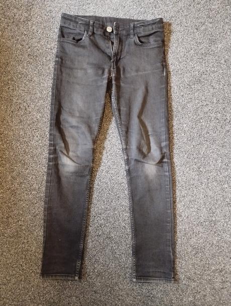 Skinny fit čierne rifle, c&a,152