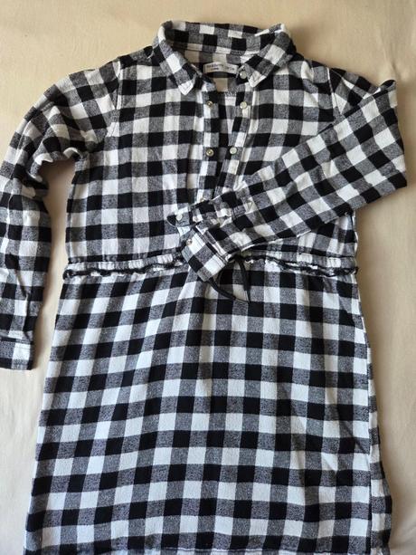 Flanelove šaty, sinsay,134