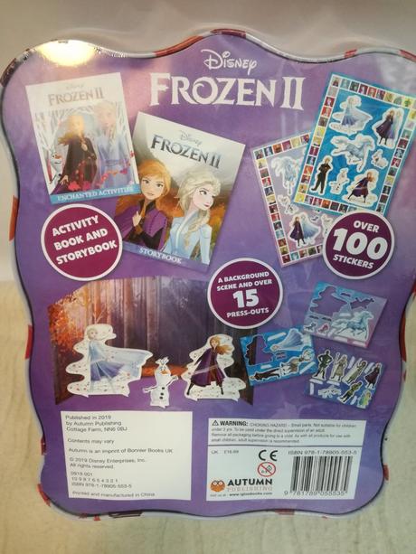 Happy activity tin frozen ii nwi19,