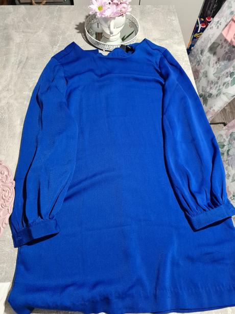 Modrá tunika alebo mini šaty, esmara,38