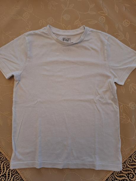 Biele tričko f f, f&f,140