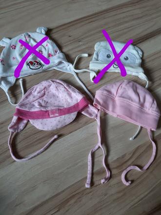 Čiapôčky 2 kusy, 56