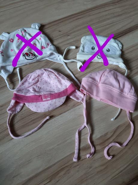 Čiapôčky 2 kusy, 56