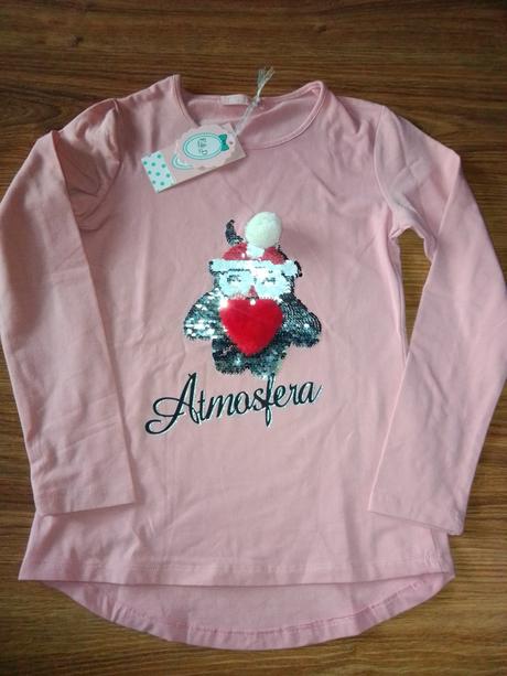Tričko veľ. 12 s flitrami, 140