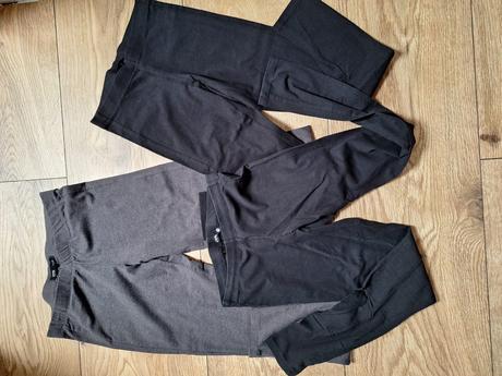 Legíny čierna 2ks veľkosť s, sivé m, sinsay,s