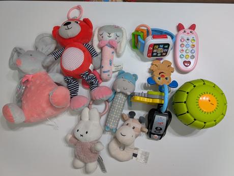 Zvukove hracky pre babatko, 