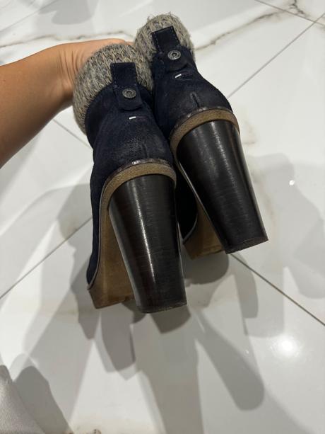 Vysoké čižmy tommy hilfiger, tommy hilfiger,40