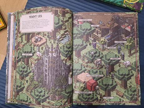 Kniha minecraft atlas, 