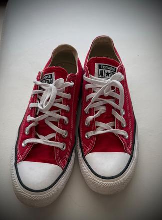 Červené convers, converse,38