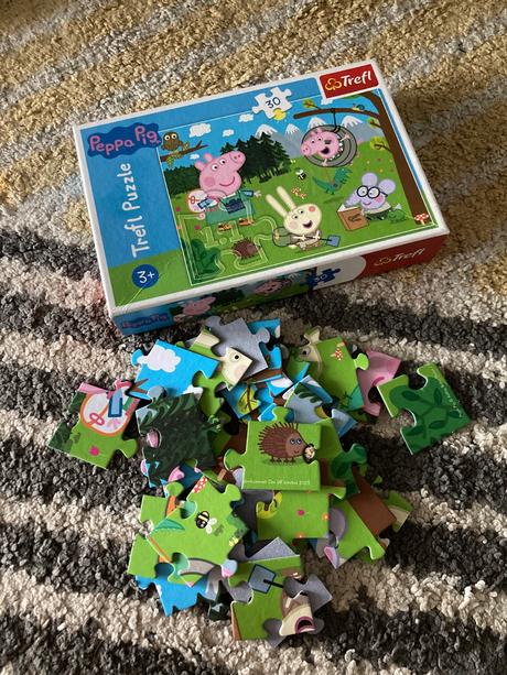 Trefl puzzle peppa pig lesná výprava, 