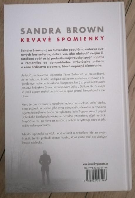Sandra brown, krvavé spomienky,