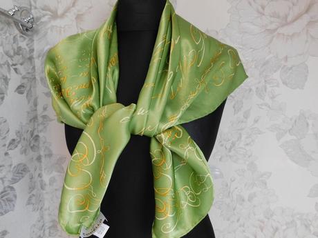 Codello kvalitná luxusna hodvabna elegantná šatka, xl