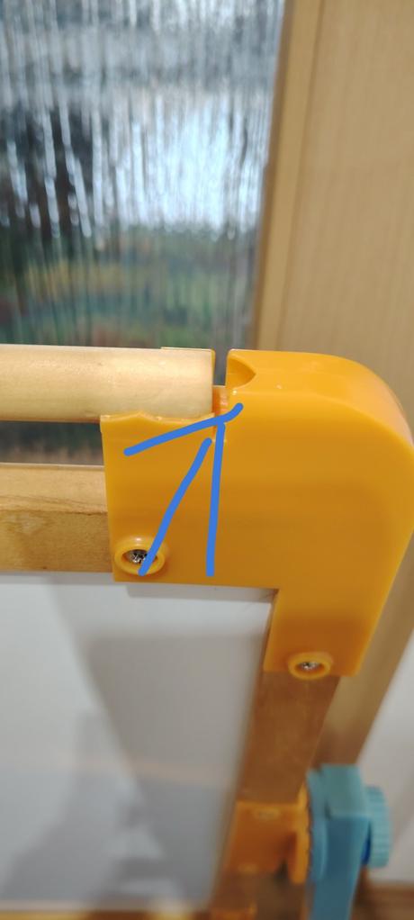 Detská obojstranná tabuľa (kriedová a magnetická).,